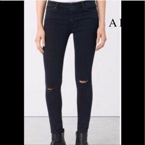 ALL SAINTS | Faded Black Jeans